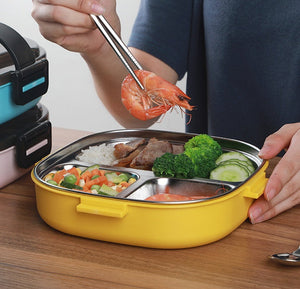 Elevate Your Meal Prep with the 304 Lunch Box Portable Large-capacity Portable Lunch Box
