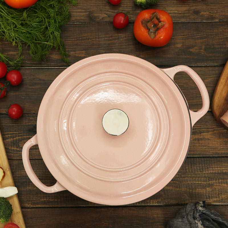 Discover the Perfect Cooking Companion: The Iron Workshop Enamel Soup Pot