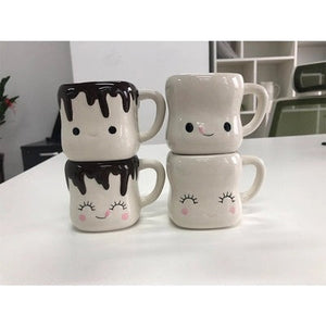 Elevate Your Sipping Experience with Marshmallow Ceramic Mugs!