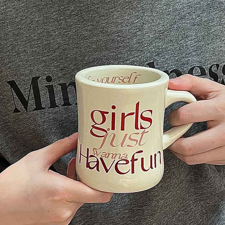 Sip in Style: Discover the Large Capacity Ceramic Coffee Mug