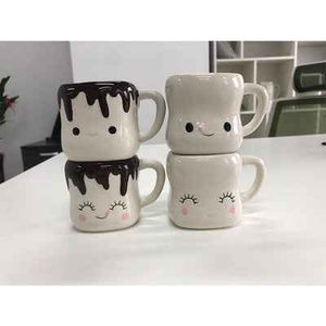 Elevate Your Sipping Experience with Marshmallow Ceramic Mugs!