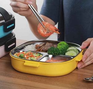 Elevate Your Meal Prep with the 304 Lunch Box Portable Large-capacity Portable Lunch Box