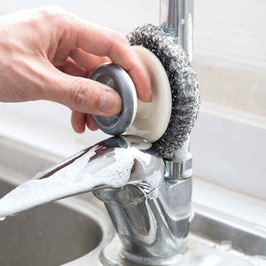 Transform Your Cleaning Routine with Our Stainless Steel Wool Scrubber