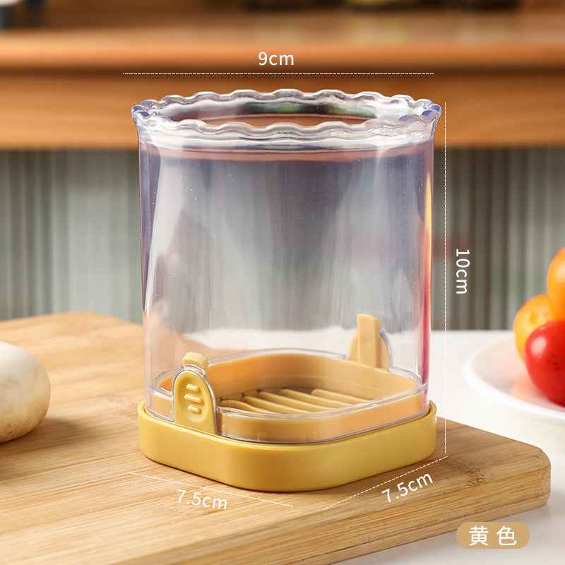 Transform Your Kitchen with the Stainless Steel Slice Cup
