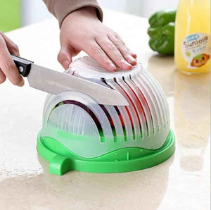 Transform Your Salad-Making Experience with the Creative Salad Cutter!