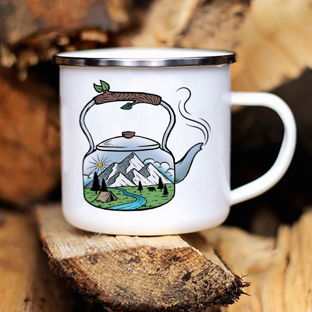 Caravan Printed Camper Mugs