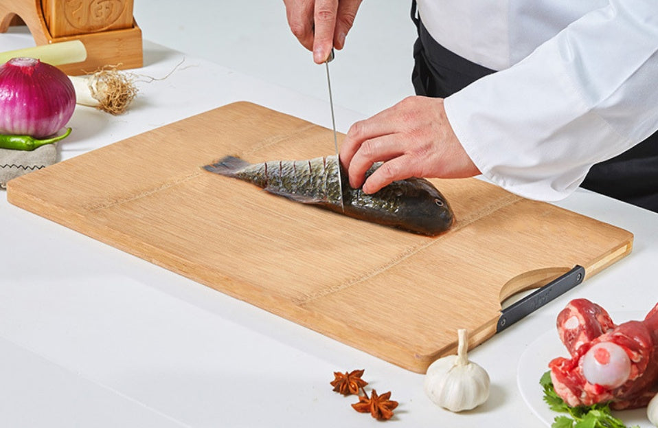 Carbonization process cutting board