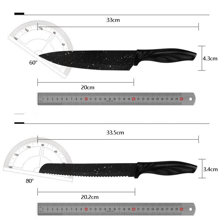 17 Stainless Steel Knives