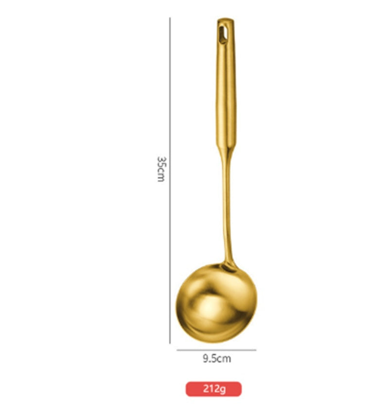 Stainless Steel Cooking Spoon Kitchenware
