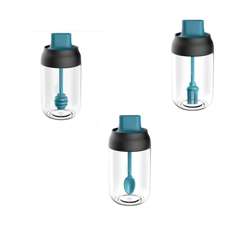 Kitchen Spice Glass Seasoning Jar with