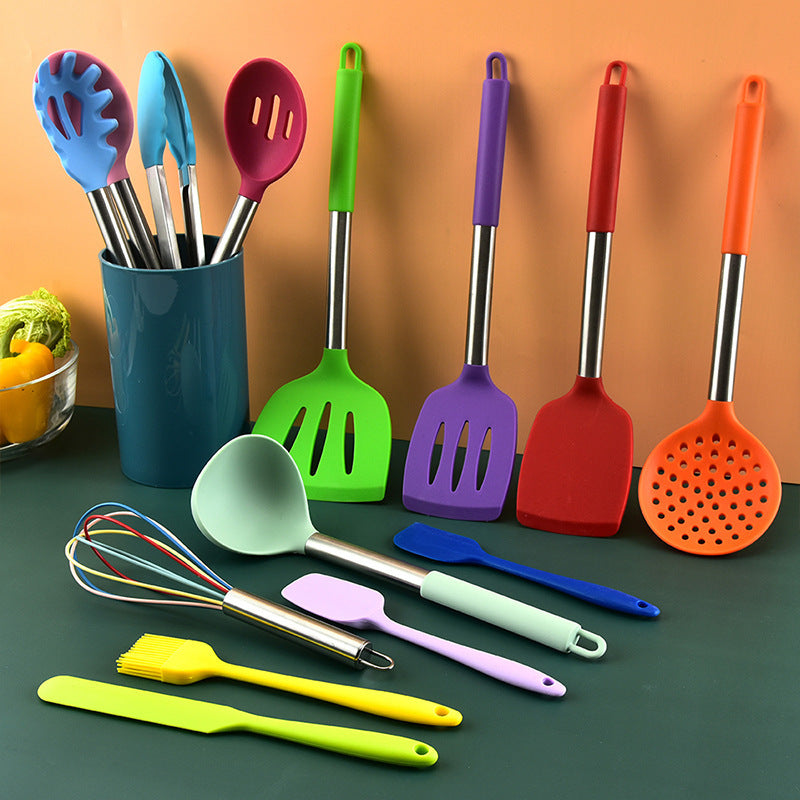 Color Silicone Kitchenware Set Silicone