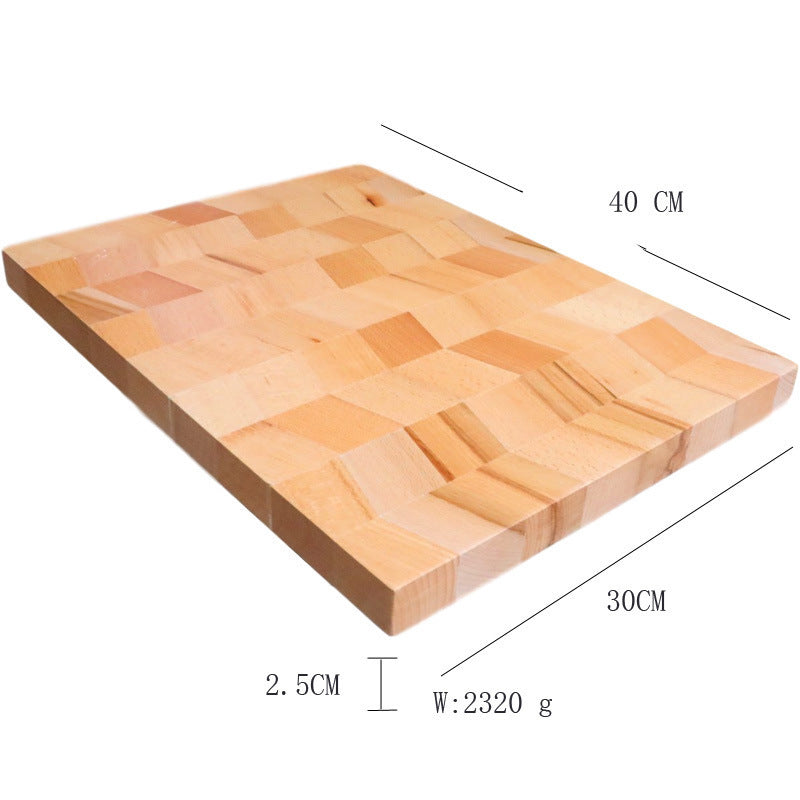 Two Color Parquet Wood Cutting Board