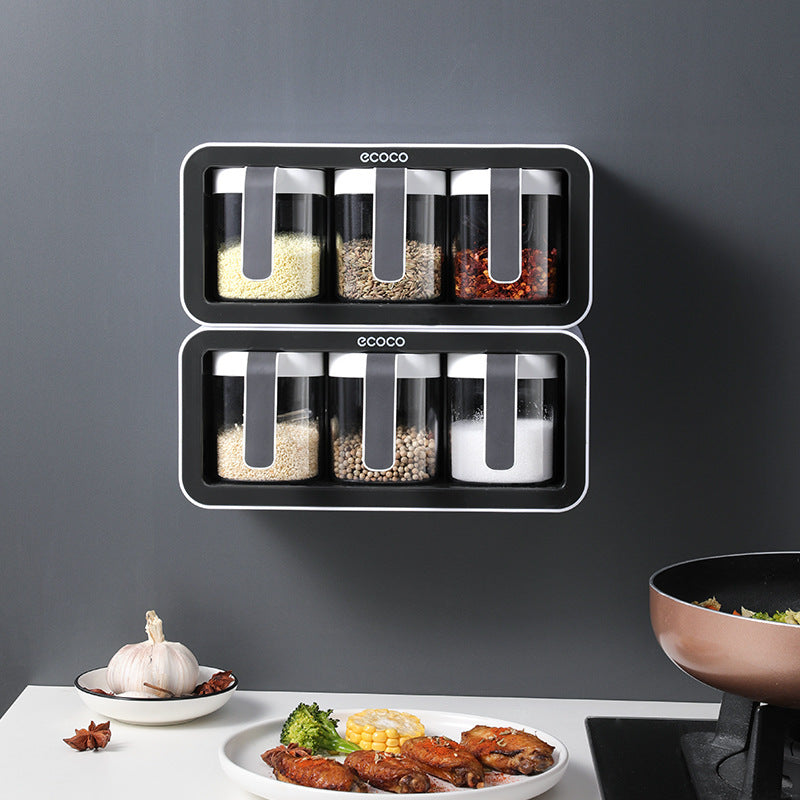 Kitchen Spice Rack Jar Free Perforated Spice