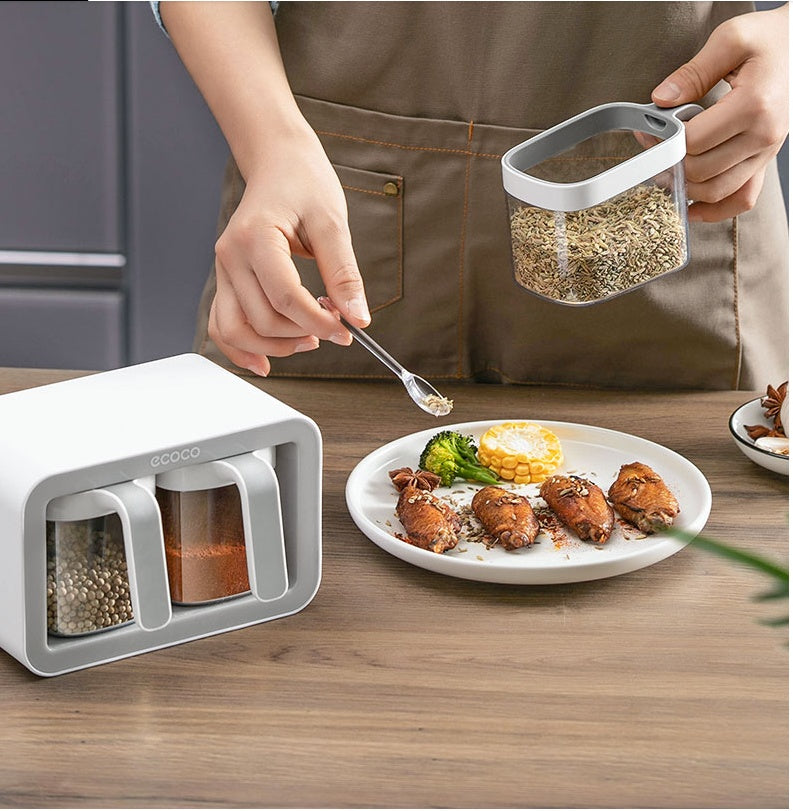 Kitchen Spice Rack Jar Free Perforated Spice