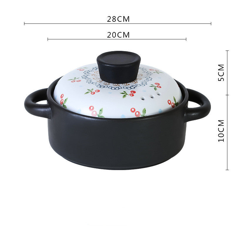 Small Casserole Stew Pot