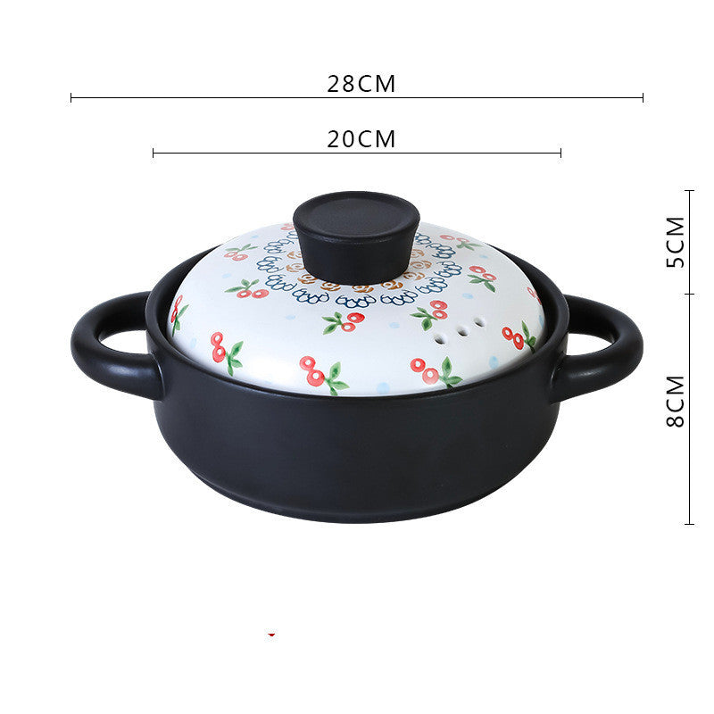 Small Casserole Stew Pot