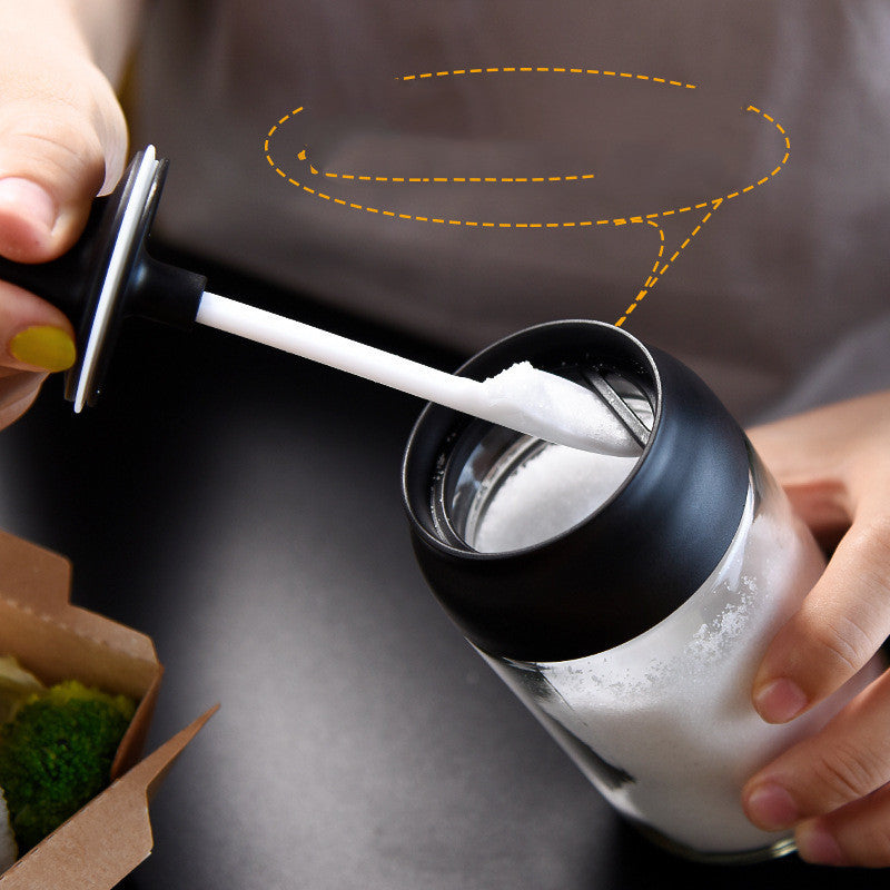 Kitchen Spice Glass Seasoning Jar with