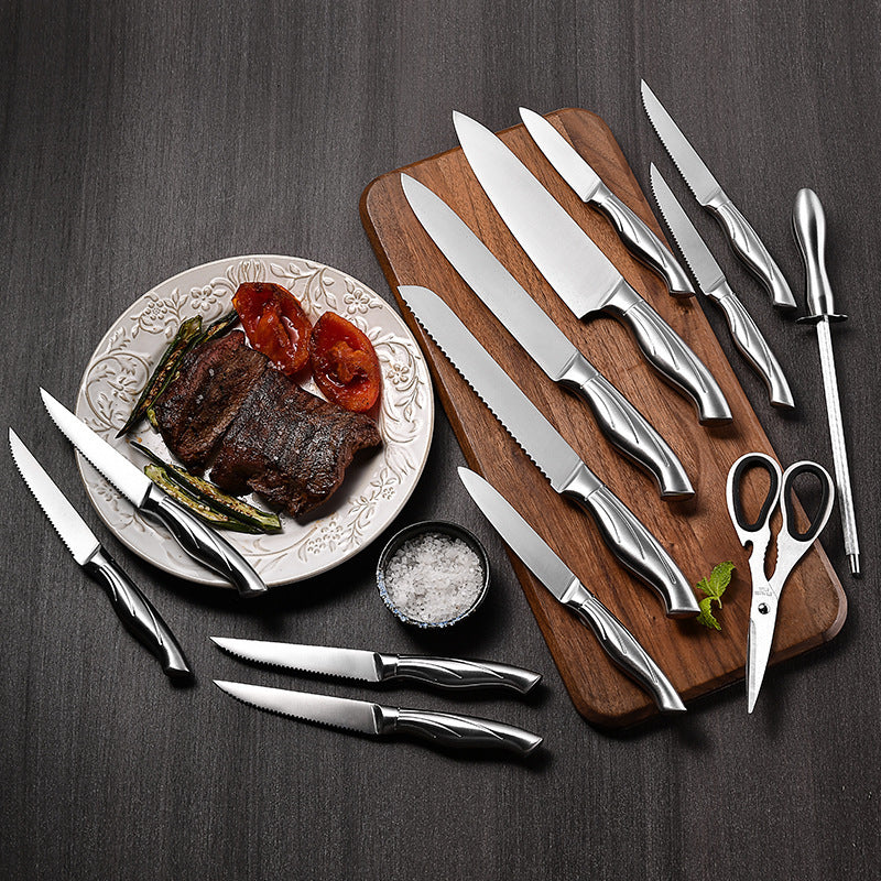 Hollow Handle Kitchen Knife Set