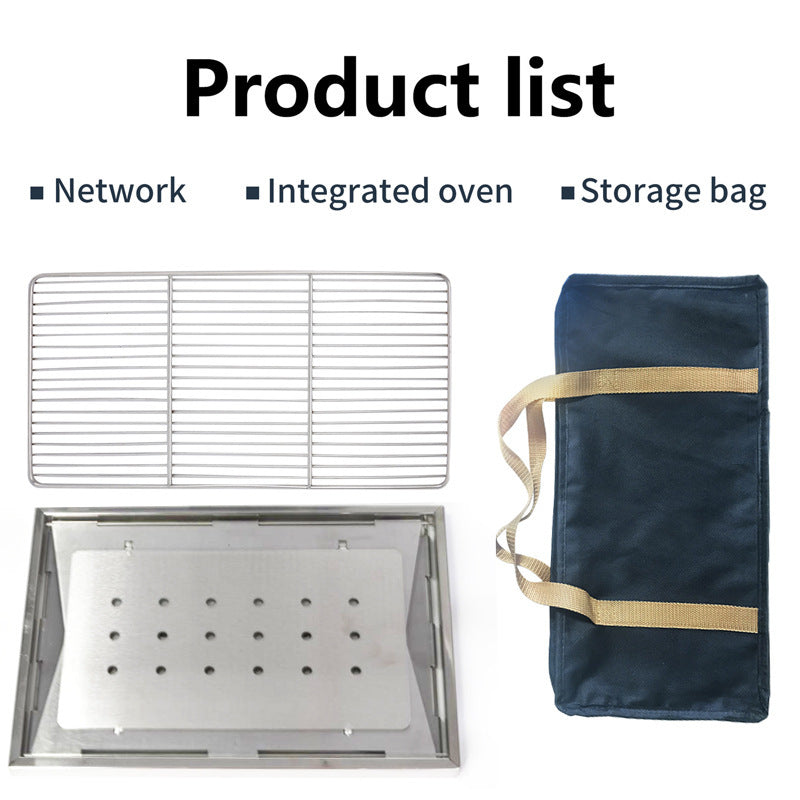 Outdoor Folding BBQ Grill Small Size