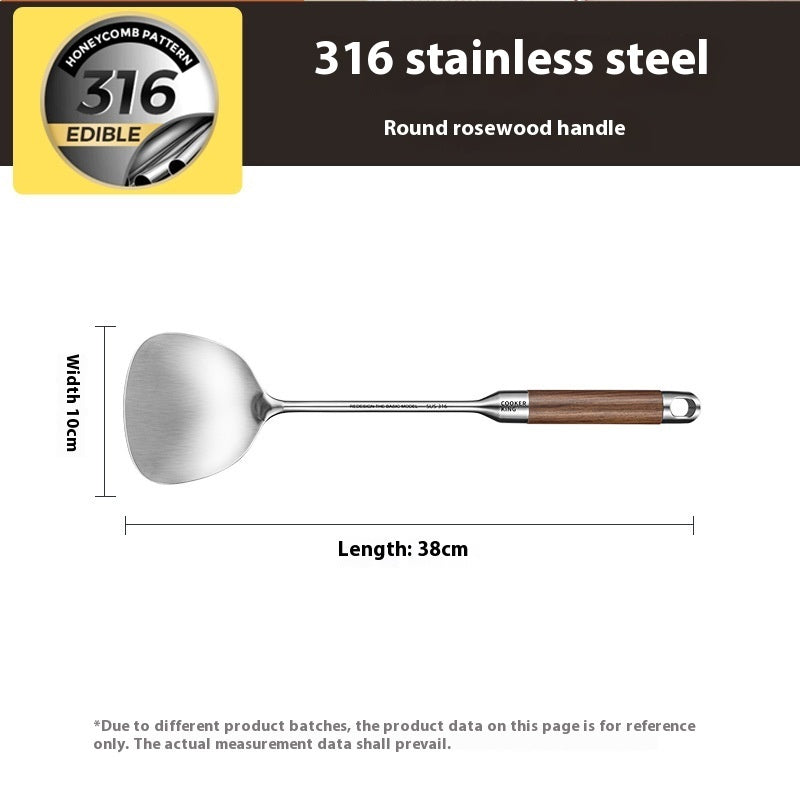 316 Stainless Steel Household Large Cooking Spoon