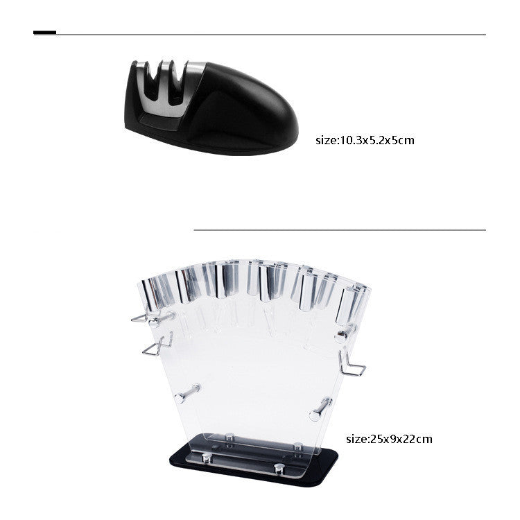 17 Stainless Steel Knives