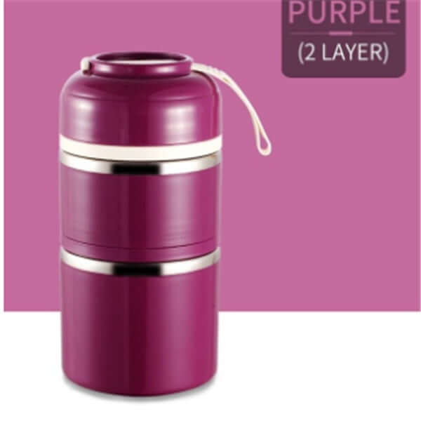 Portable Stainless Steel Lunch Box inner stainless steel food container