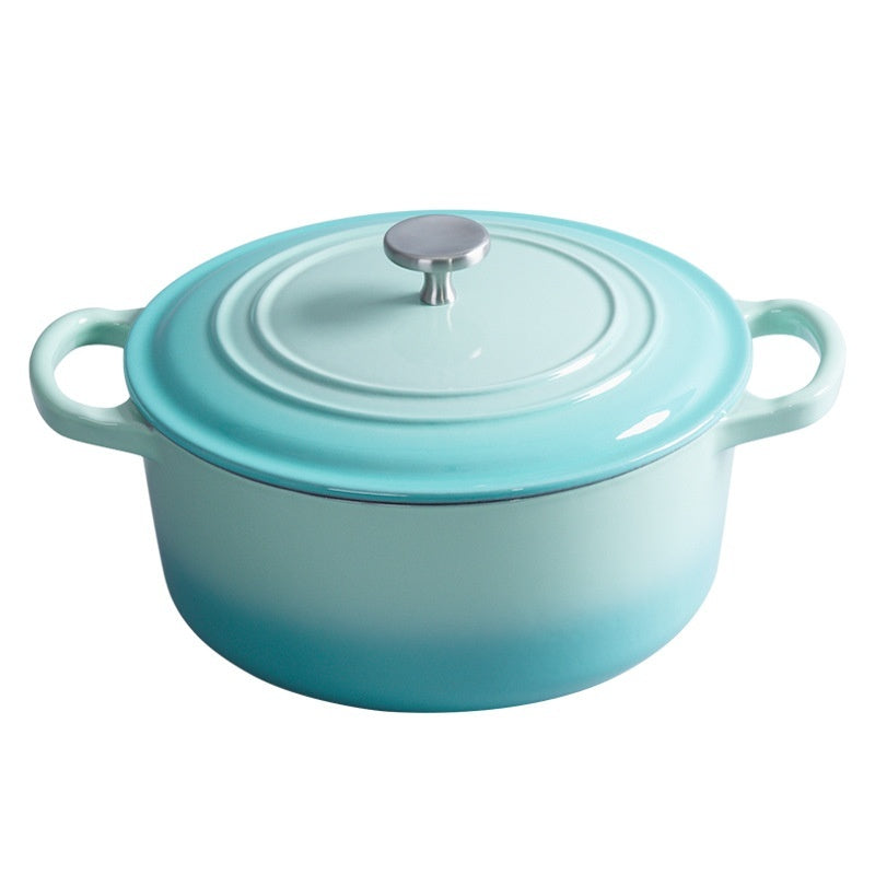 Iron Workshop Enamel Soup Pot