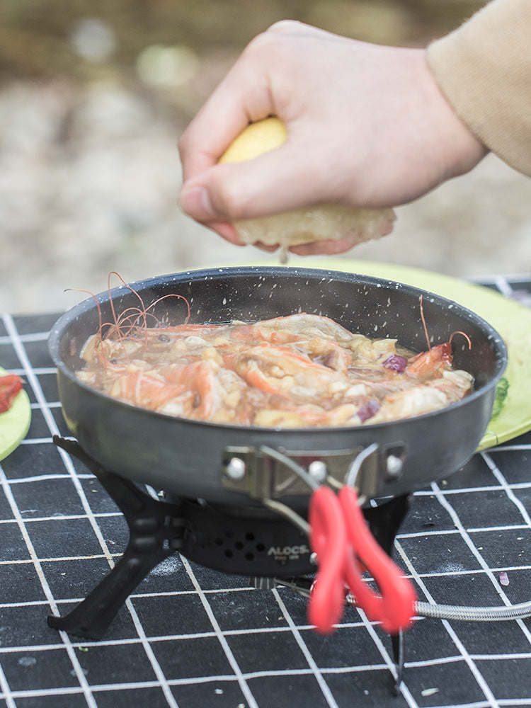 Alocs Medical Stone Color Non-stick Pan