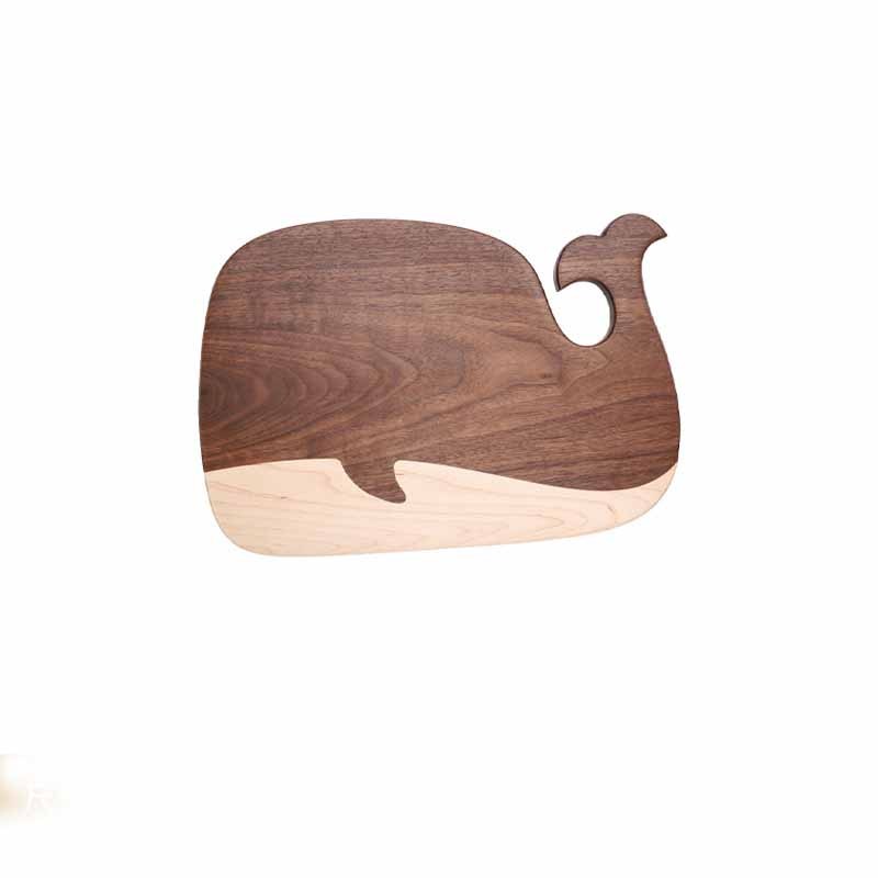 Walnut Whale Cutting Board