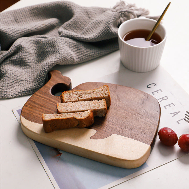 Walnut Whale Cutting Board