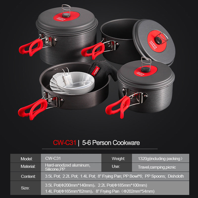 Outdoor Cookware Set Pot