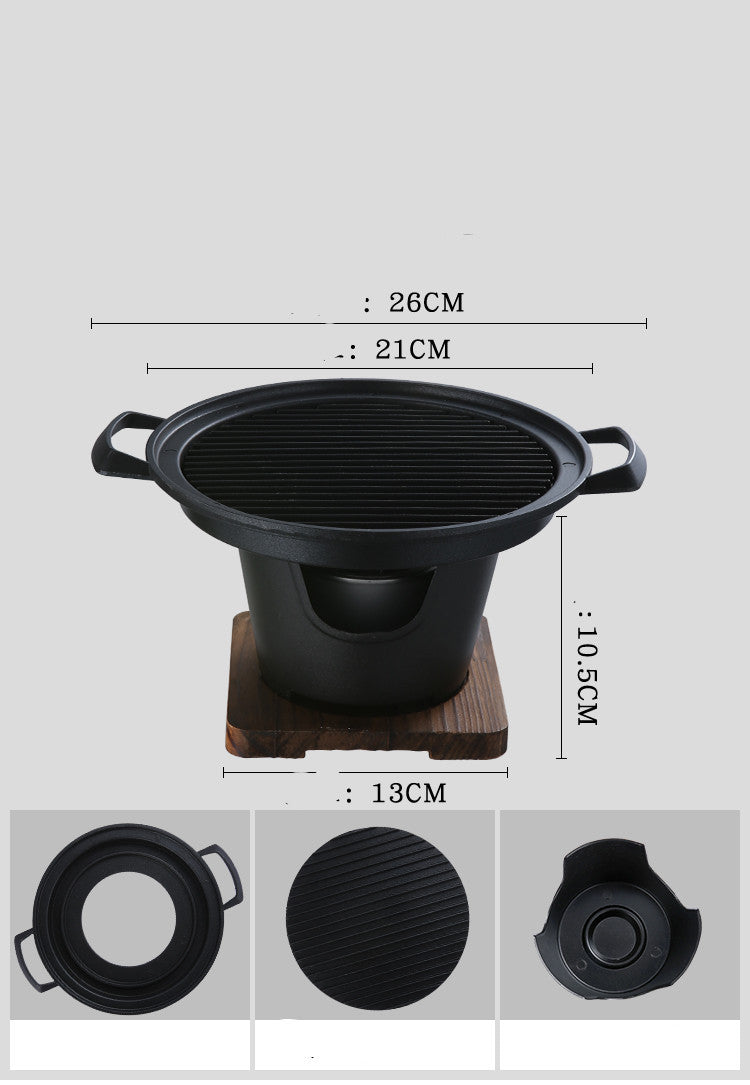 Food Non-Stick Small Barbecue Grill Household