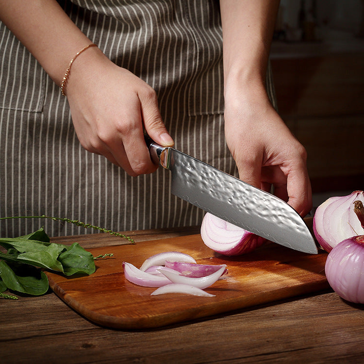 Kitchen Knives With Resin Coloured