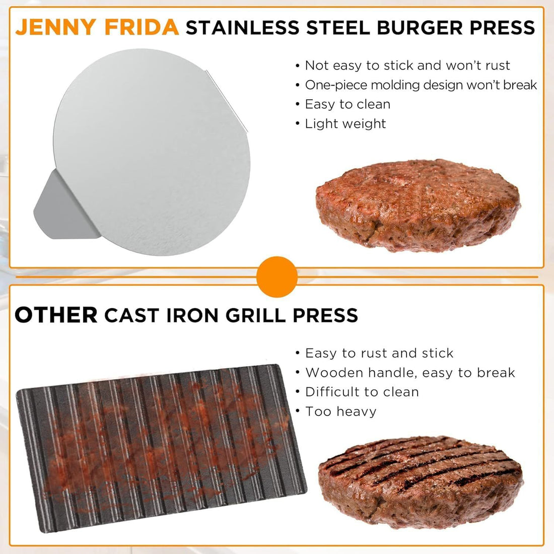 Stainless Steel Hamburger Meat Pressing Machine