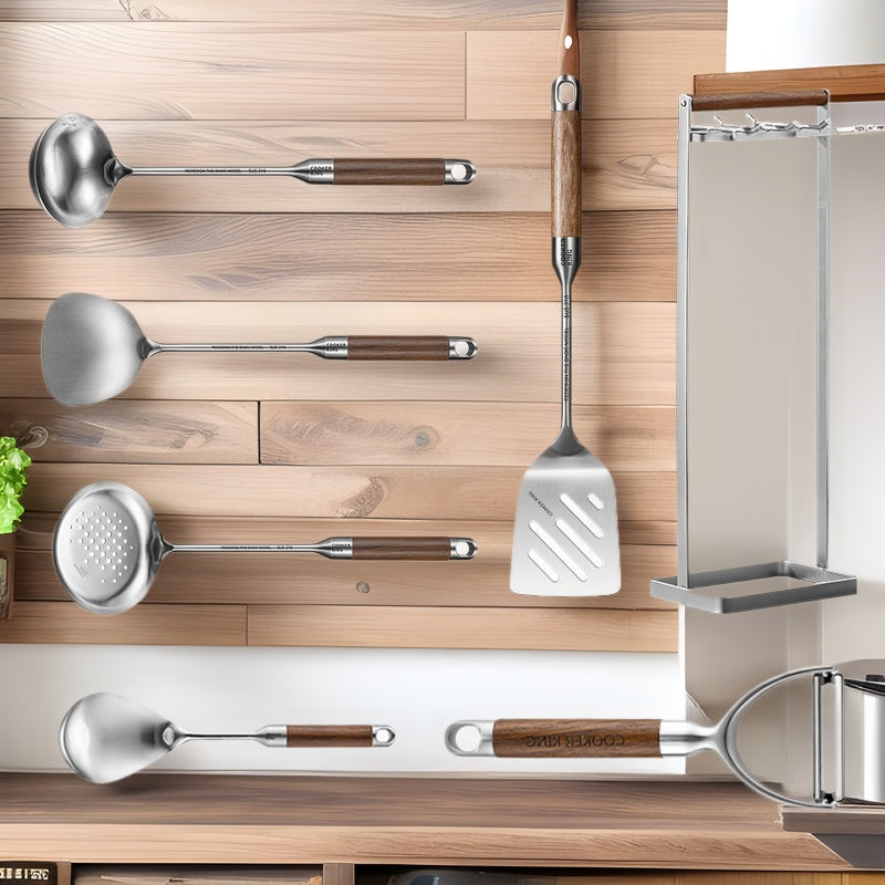 316 Stainless Steel Household Large Cooking Spoon