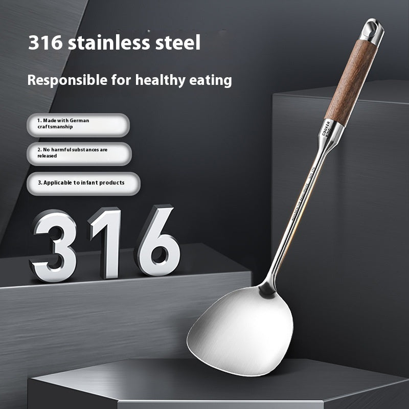 316 Stainless Steel Household Large Cooking Spoon