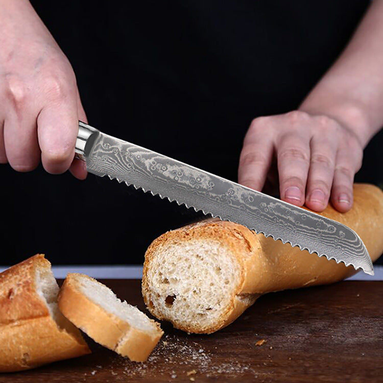 Kitchen Knives With Resin Coloured