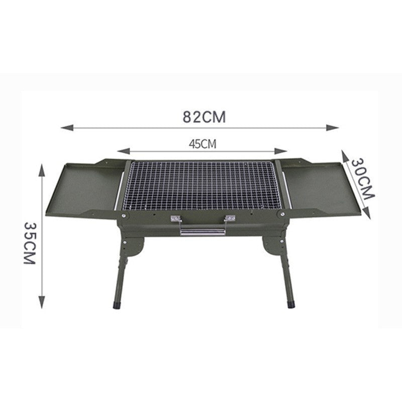 Installation-free Portable Barbecue Grill