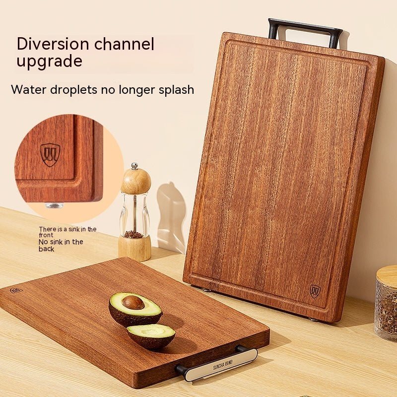 Ebony Cutting Board Solid Wood