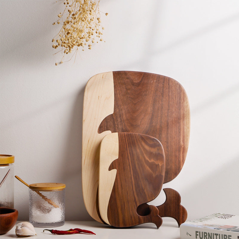 Walnut Whale Cutting Board