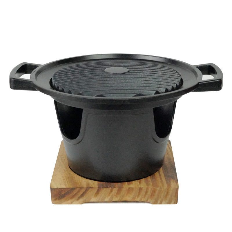 Mini BBQ Grill Alcohol Stove Home