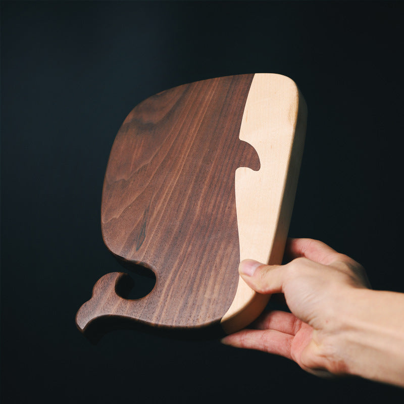 Walnut Whale Cutting Board