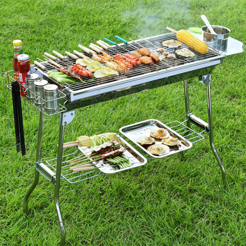Foldable BBQ Grill Outdoor
