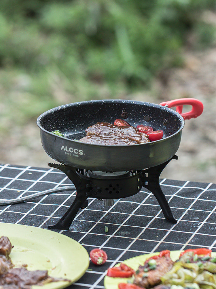 Alocs Medical Stone Color Non-stick Pan