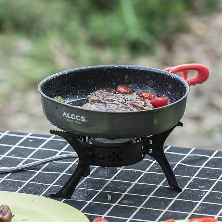 Alocs Medical Stone Color Non-stick Pan