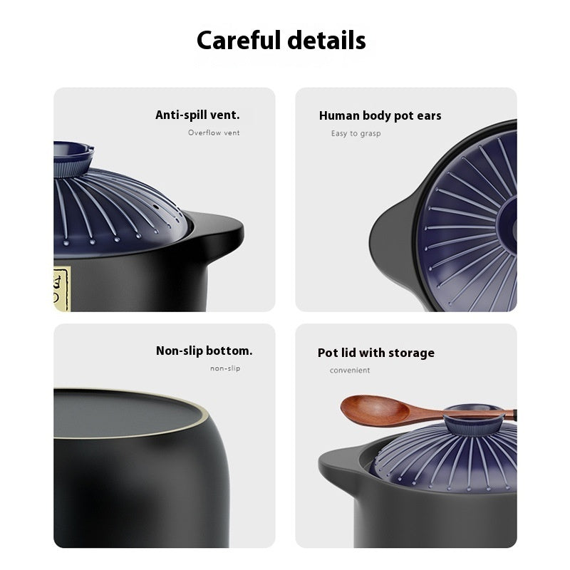 Ceramic Soup Pot For Gas Range