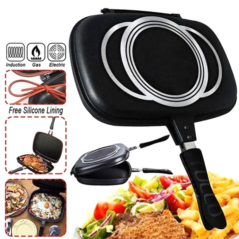 Double-sided Grill Pan For Frying