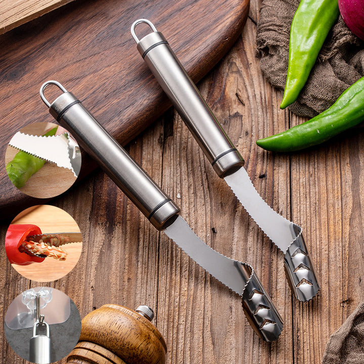 Green Pepper Nucleation Seed Picker Household