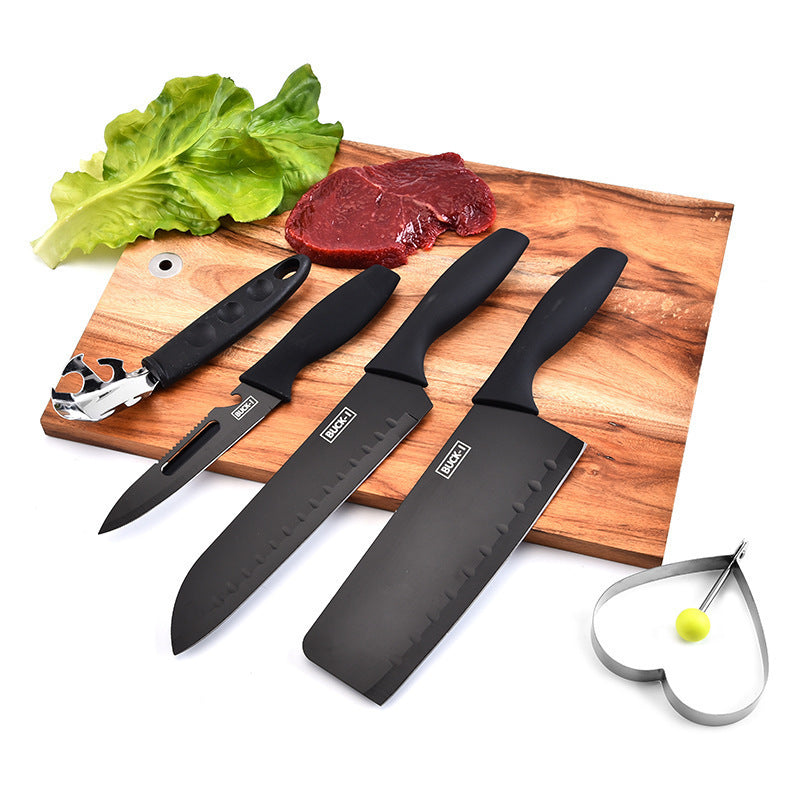 Household Kitchen Five-piece Knife Set Slice