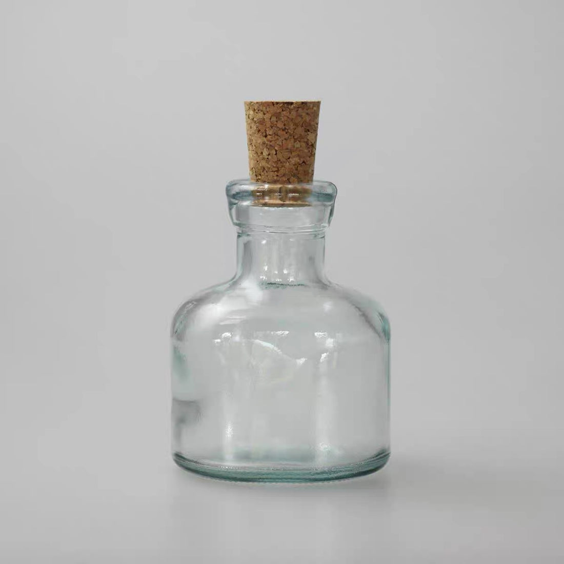 Handmade Glass Sealed Jar Cork Storage Jar